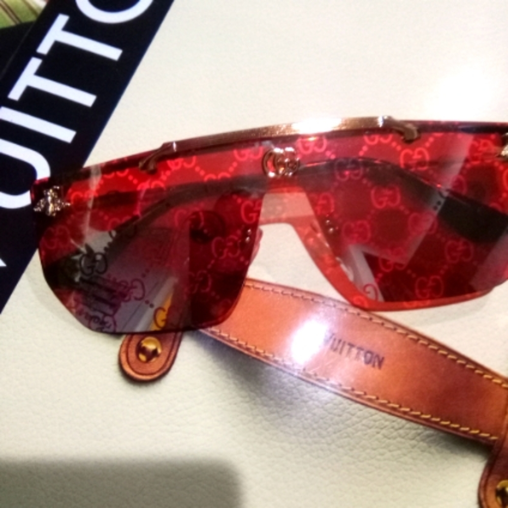 Unisex Red Sunglasses NWOT
